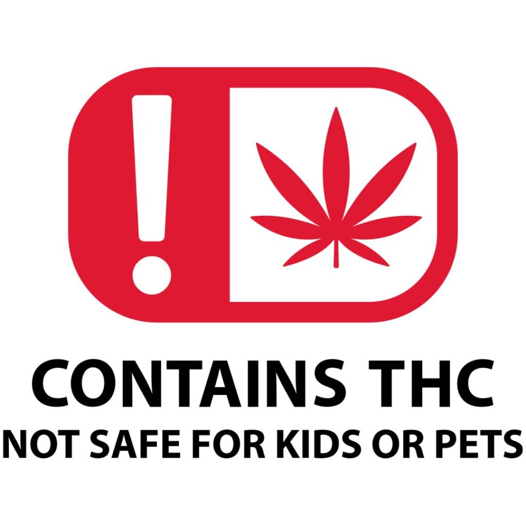 Oklahoma Cannabis Packaging Warning Label