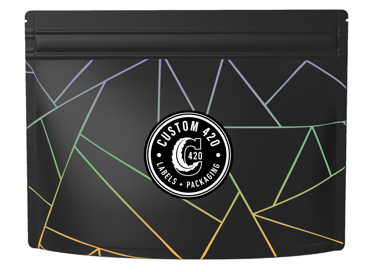 Spot UV Mylar Bag