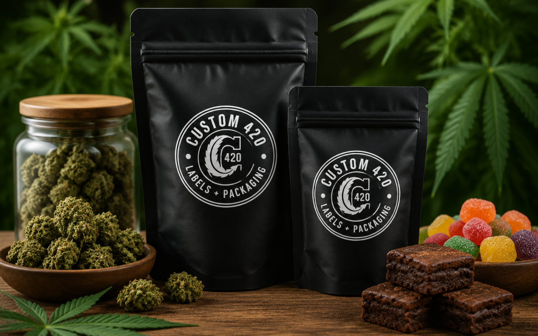 Custom Mylar Bags Extend Shelf Life for Edibles & Flower
