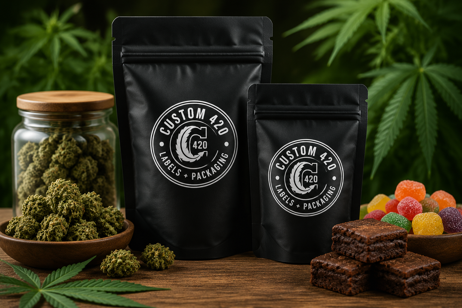 Attachment Details Custom Mylar Bags Extend Shelf Life for Edibles & Flower